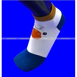 AMIGOBS цветные носки женские с принтом "Прикольные птички" арт. 1819