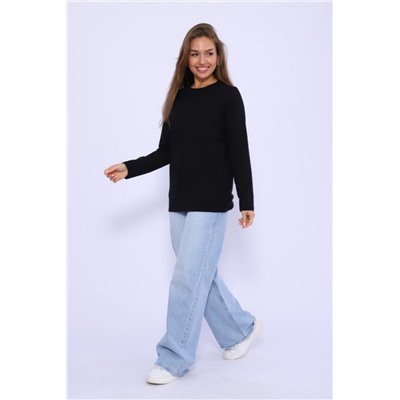 Лонгслив 80031 (Черный)