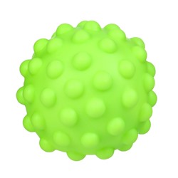 Тактильные мячики с пищалкой «Голубая ёлочка», 6 шт., Крошка Я