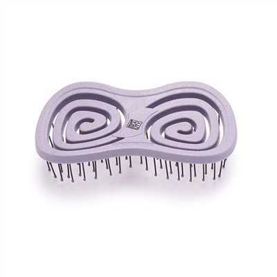 Dewal Beauty Щетка массажная с нейлоновым штифтом / Eco-Friendly DBEF35-Violet, бабочка, фиолетовый 19223