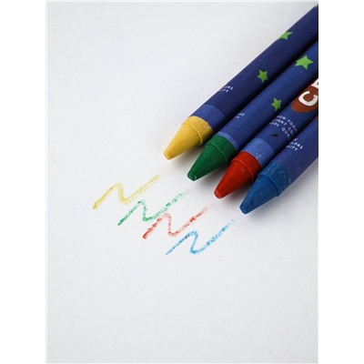 Подарочный набор новогодний, блокнот-раскраска и восковые мелки «Лошадка»