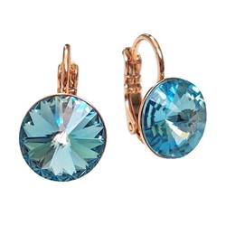 Серьги кристаллами Swarovski