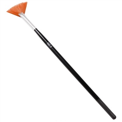 Kristaller Кисть веерная для дизайна ногтей №5 / KR-305, 1 шт. 6293