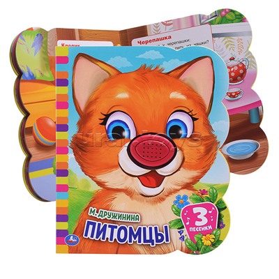 Питомцы Дружинина (книга EVA 1 кн.-нос 3 пес.)