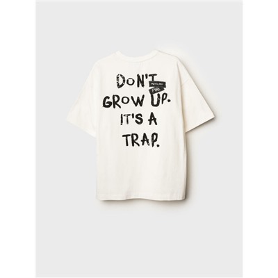 Фуфайка трикотажная для девочек (футболка)