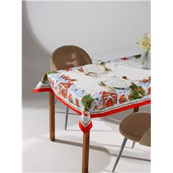 Скатерть новогодняя «Этель. Новогодняя сказка», 150×110 см ±3 см с ГМВО, 100% хлопок