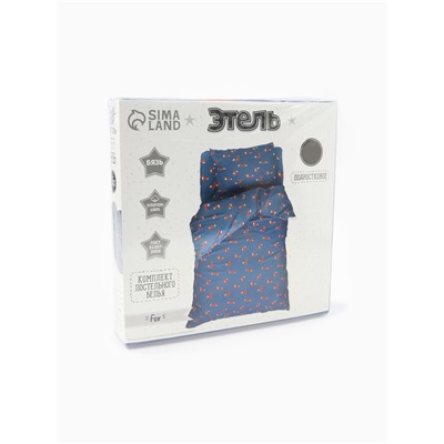 Постельное бельё 1.5-спальное «Этель» Fox, бязь
