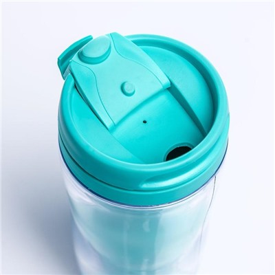 Термостакан под вставку «Бирюзовый», 350 мл