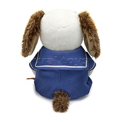 Собака Бартоломей  BABY в комбинезоне с якорем