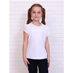 Джемпер Мимоза кор.рукав детский (Белый)