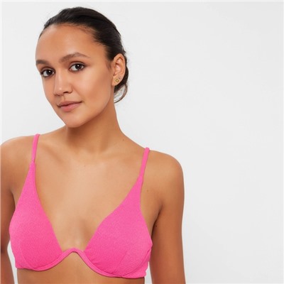 Купальник раздельный бельевой женский MINAKU, размер 46, розовый