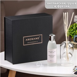 Диффузор ароматический в подарочной упаковке Aromame, английская груша и фрезия, 120 мл