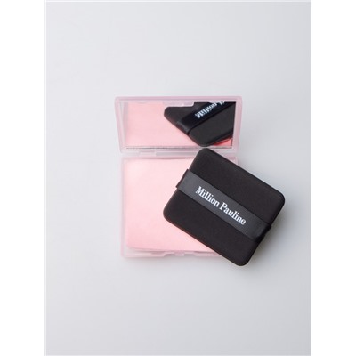 Матирующий салфетки против жирного блеска в футляре с зеркалом, Роза, 100 шт.