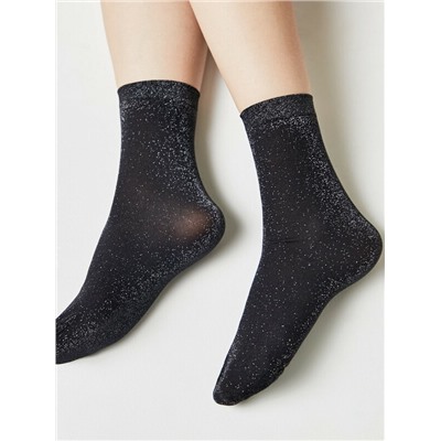 Полиамидные CONTE FANTASY Сияющие носки женские с люрексом