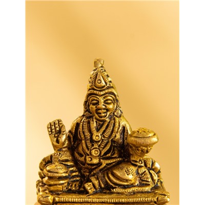 Сувенир «Лакшми», 4.5×2.5×5.5 см, латунь