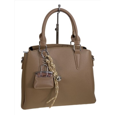 Женская сумка из искусственной кожи, цвет хаки