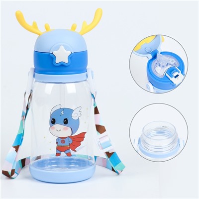 Бутылка для воды «Супергерой», 600 мл