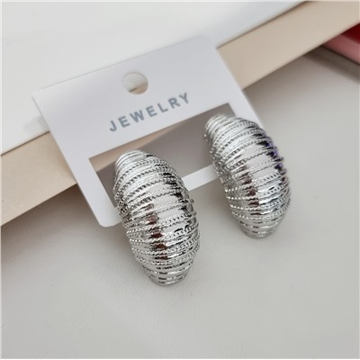 Серьги женские бижутерия на уши, коллекция LALIQ, арт. 003.212