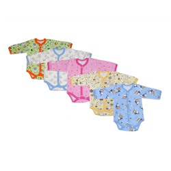 Боди-кофта длинный рукав швы наружу (Ф580Д)