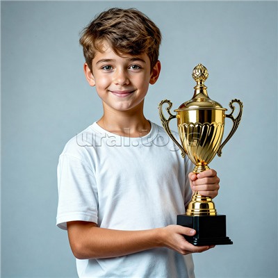 Кубок спортивный металл (32 см)