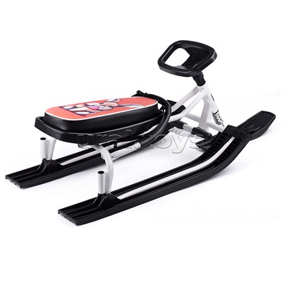 Игрушка Снегокат детский 140 "Go Go" классический c П-образным толкателем (Ice rabbit)