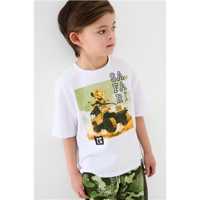 Фуфайка трикотажная для мальчиков (футболка) PLAYTODAY, 1239801