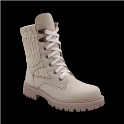 Ботинки на меху 31-11MY бежевые