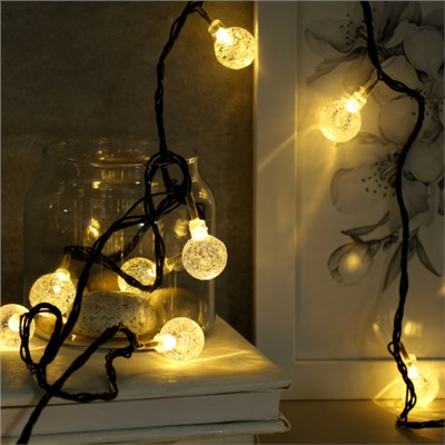 Гирлянда 8 м 40 LED / NEW18 /уп 60/теплый