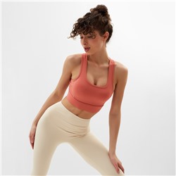 Топ спортивный женский MINAKU: SPORTLY, розовый, размер S