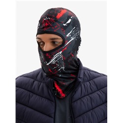 Маска-балаклава Crazy, размер универсальный, чёрная