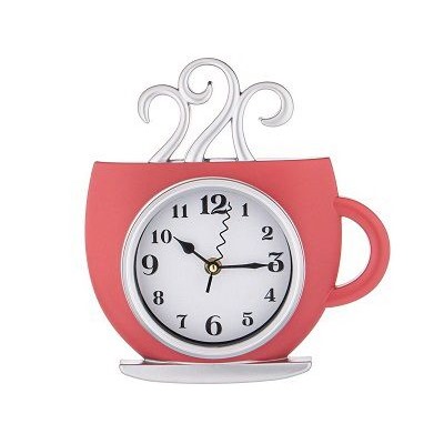 Часы настенные 25,5*24*4,3см COFFEE, пластик