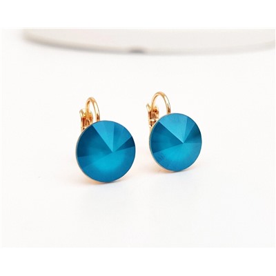 Серьги с кристаллами Swarovski