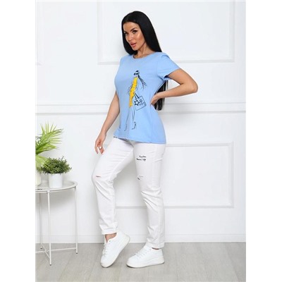 Футболка "Ледис" (Сирень)