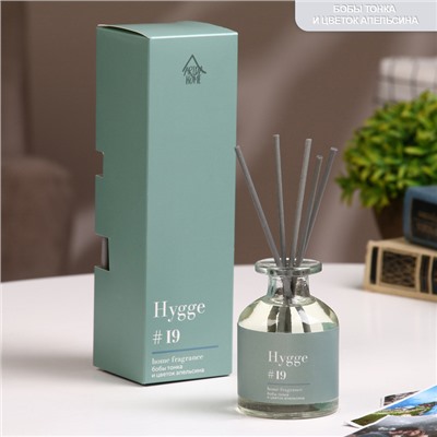 Диффузор ароматический Hygge #19 Бобы тонка и цветок апельсина, 100 мл