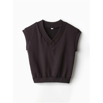 Жилет женский MINAKU: Casual Collection, цвет шоколад, размер 42-44