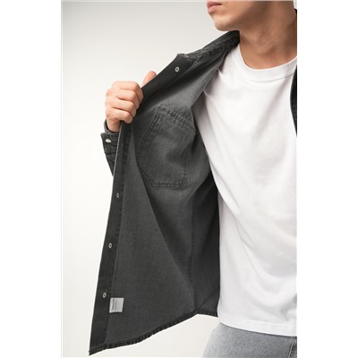 Мужская джинсовая рубашка Happyfox