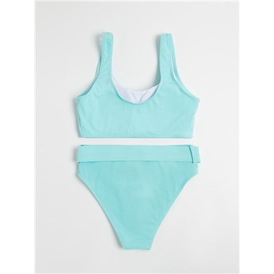 Купальник раздельный с поясом женский MINAKU, цвет мятный, размер 42