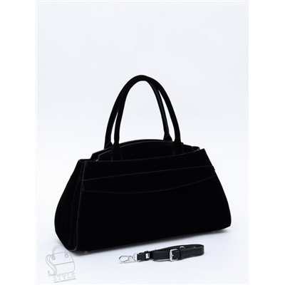 Сумка женская кожаная 3380Q black  Polina&Eiterou  в Новосибирске