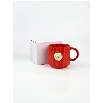 Кружка новогодняя керамическая «Лапка», 350 мл