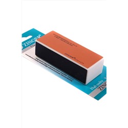 Zinger Бафик для шлифовки ногтей 4-х сторонний / Classic BA-10, 180/240/1200/3000 грит, разноцветный KRISTALLER, 1110987