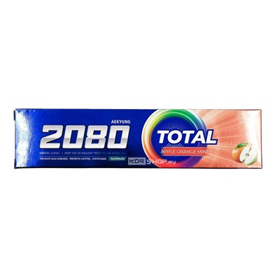 Зубная паста ВИТАМИННЫЙ УХОД с фруктово-мятным вкусом Vita Care Coenzyme Q10 Dental Clinic 2080, Корея, 120 г Акция