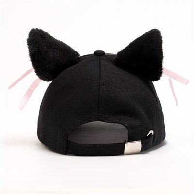 Кепка детская «Кошка», аниме, с ушками, р-р 52-54, 5-7 лет