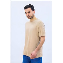 Базовая футболка Must have мужская (Бежевый)