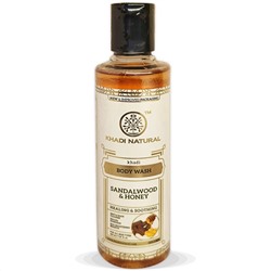 Khadi Natural Гель для душа "Сандал и Мед" 210 мл