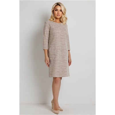 Платье женское  6163Ш/01/Пудровый