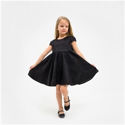 Платье нарядное для девочки KAFTAN, размер 86-92 см, чёрное