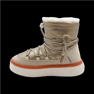 Дутики Р189 бежевые