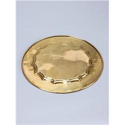 УЦЕНКА Блюдо «Абстракция», 25×25 см, латунь