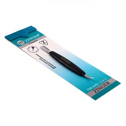 Zinger Триммер для удаления кутикулы двусторонний / Classic СТ-19 black, 11,5 см 1332