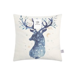 Наволочка декоративная новогодняя «Этель. Олень» 40×40 см